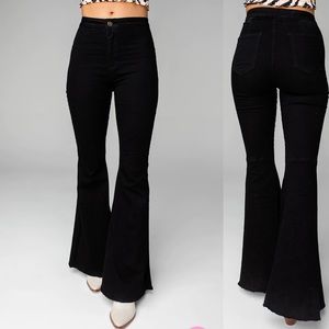 Buddy Love black flare jeans